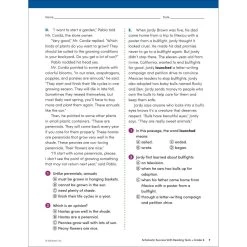 Scholastic Success With Reading Tests Workbook Grade 6 -Children Book Store SC 735551 media 4