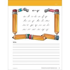 Scholastic Success With Traditional Cursive Workbook Grades 2-4 -Children Book Store SC 735553 media 4