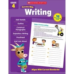 Scholastic Success With Writing Workbook Grade 4