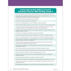 Scholastic Success With Writing Workbook Grade 4 -Children Book Store SC 735558 media 3
