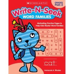 Scholastic Write-N-Seek: Word Families