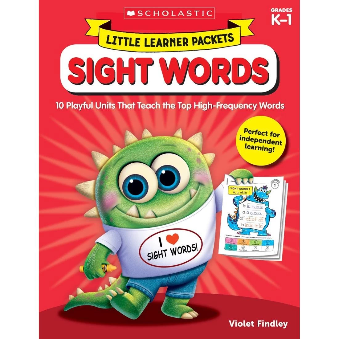 Scholastic Little Learner Packets: Sight Words 3 Scholastic Little Learner Packets: Sight Words