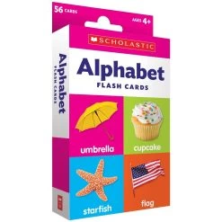 Alphabet Flash Cards By Scholastic