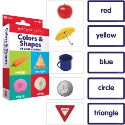 Colors & Shapes Flash Cards By Scholastic