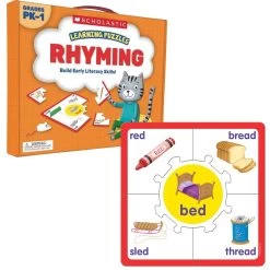 Rhyming Learning Puzzles By Scholastic