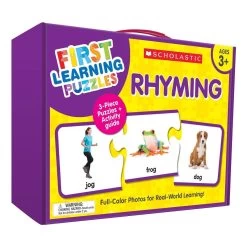 Scholastic First Learning Puzzles: Rhyming