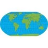 Creative Shapes World Map Notepad -Children Book Store SE 1002 media