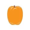 Creative Shapes Notepad Pumpkin Large -Children Book Store SE 116 media