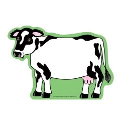 Creative Shapes Cow Notepad