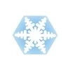 Creative Shapes Notepad Snowflake Large
