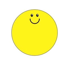 Creative Shapes Smile Notepad