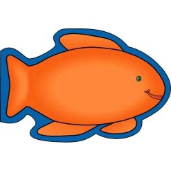 Creative Shapes Notepad Fish Large