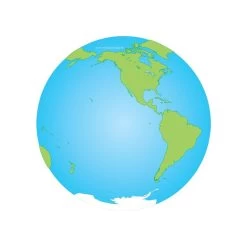 Creative Shapes Notepad Earth Large