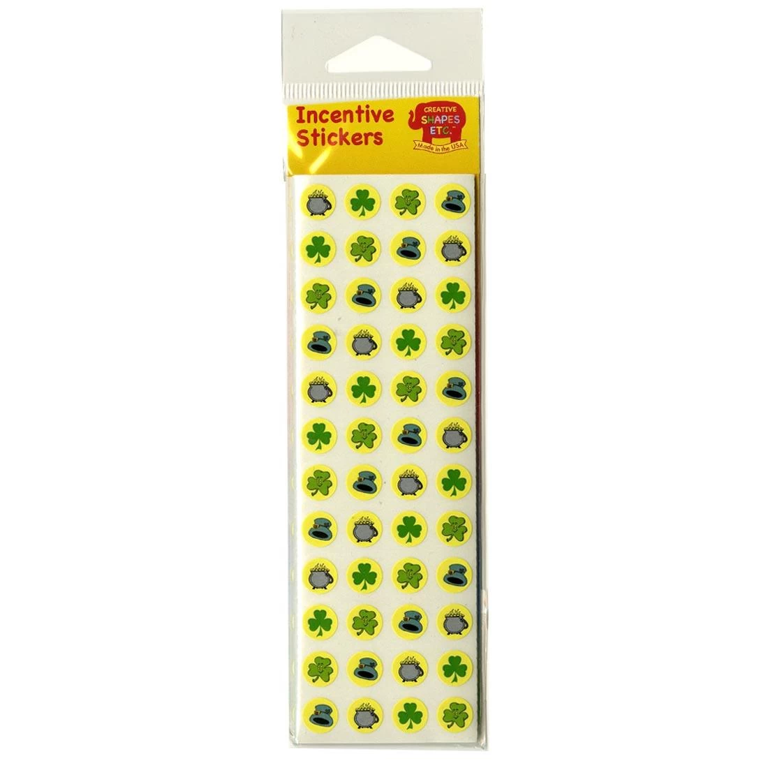 Creative Shapes St. Patrick's Day Incentive Stickers 3 Creative Shapes St. Patrick's Day Incentive Stickers