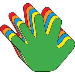 Creative Shapes Cut-Outs Hand Small Assorted