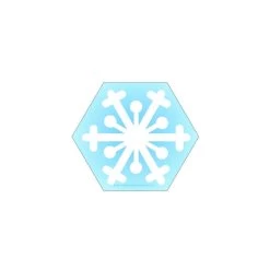 Creative Shapes Notepad Snowflake Mini