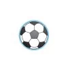 Creative Shapes Notepad Soccer Ball Mini