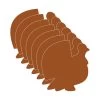 Creative Shapes Foam Cut-Outs Large Turkeys -Children Book Store SE 7404 media 1