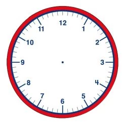 Creative Shapes Clock Notepad