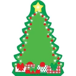 Creative Shapes Notepad Christmas Tree Large