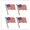 American Flags Sandylion Acid-Free Stickers