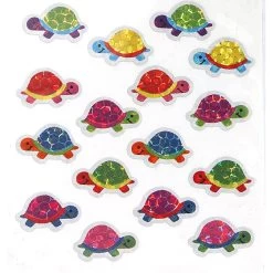 Multicolor Turtles Sandylion Acid-Free Stickers