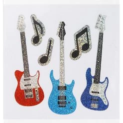 Guitars Sandylion Acid-Free Stickers