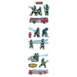 Firemen Sandylion Acid-Free Stickers