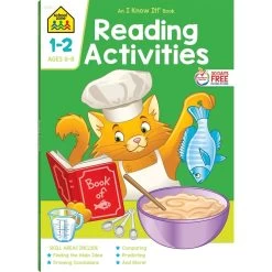 School Zone Reading Activities Deluxe Edition Workbook Grades 1-2
