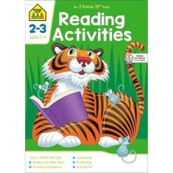 School Zone Reading Activities Deluxe Edition Workbook Grades 2-3