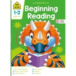 School Zone Beginning Reading Deluxe Edition Workbook