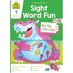 School Zone Sight Word Fun Deluxe Edition Workbook