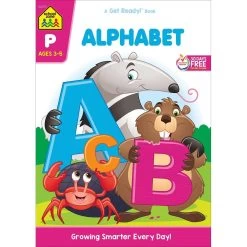 School Zone Alphabet Deluxe Edition Workbook