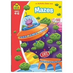School Zone Mazes Deluxe Edition Activity Zone Workbook