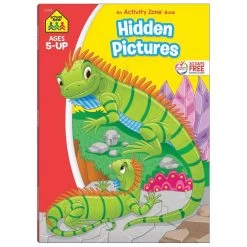 School Zone Hidden Pictures Deluxe Edition Activity Zone Workbook