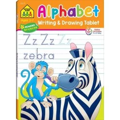 Alphabet Writing & Drawing Tablet Workbook