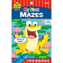 School Zone My First Mazes Little Busy Book