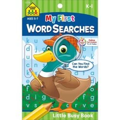 School Zone My First Word Searches Little Busy Book