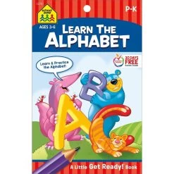 School Zone Learn The Alphabet! Little Get Ready! Book
