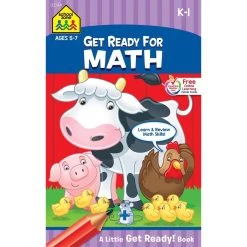 School Zone Get Ready For Math! Little Get Ready! Book