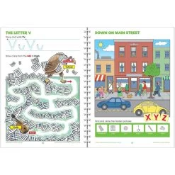 Alphabet Fun Write And Reuse Workbook By School Zone -Children Book Store SZP 03133 media 4