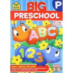 School Zone Big Preschool Workbook