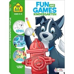 Fun And Games Kindergarten Workbook