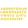 4" Yellow Sparkle TREND Casual Ready Letters -Children Book Store T 1616 media 1