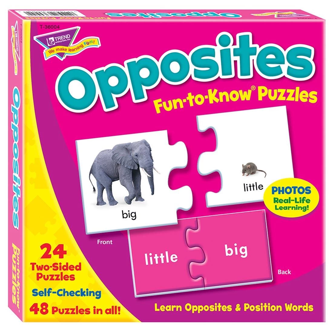 TREND Opposites Fun-to-Know Puzzles 3 TREND Opposites Fun-to-Know Puzzles