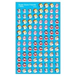 TREND Super Snow Friends SuperShapes Stickers