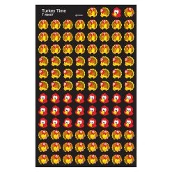 TREND Turkey Time SuperShapes Stickers