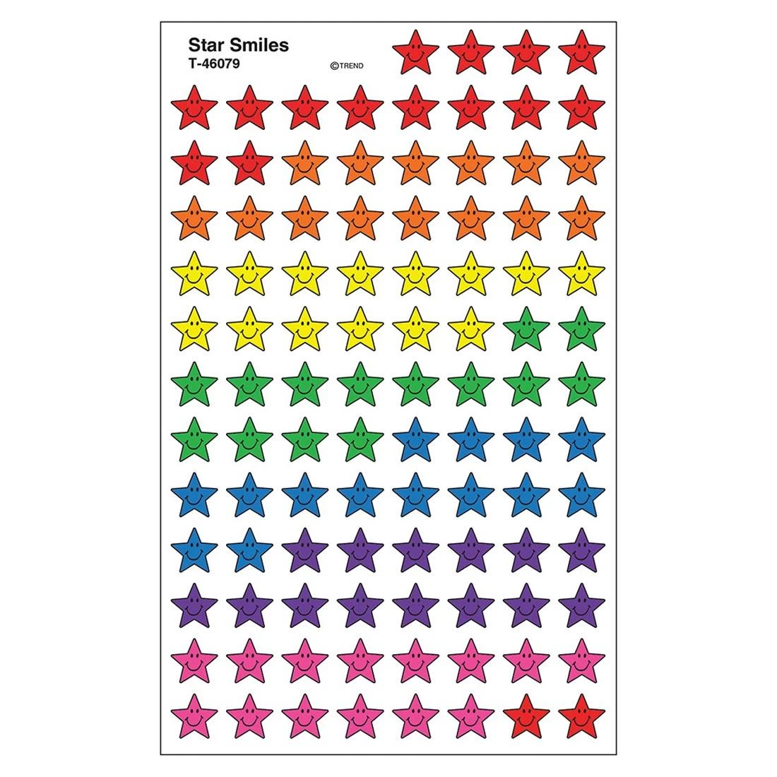 TREND Star Smiles SuperShapes Stickers 3 TREND Star Smiles SuperShapes Stickers