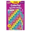 TREND Colorful Sparkle Smiles SuperSpots Value Pack Stickers -Children Book Store T 46909 media