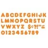 4" Orange TREND Casual Ready Letters -Children Book Store T 475 media 1